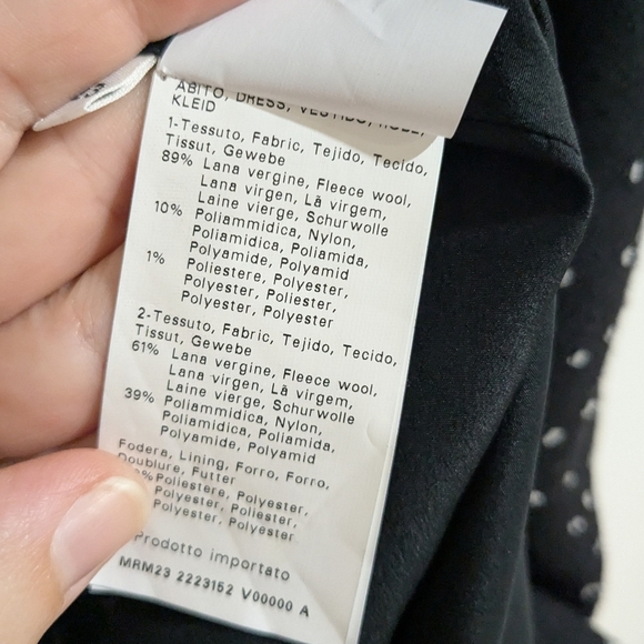 Marina Rinaldi Mixed Media Shift Dress - Picture 6 of 7